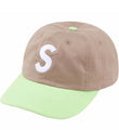 S Logo 2 Tone Camp Cap Supreme Tan