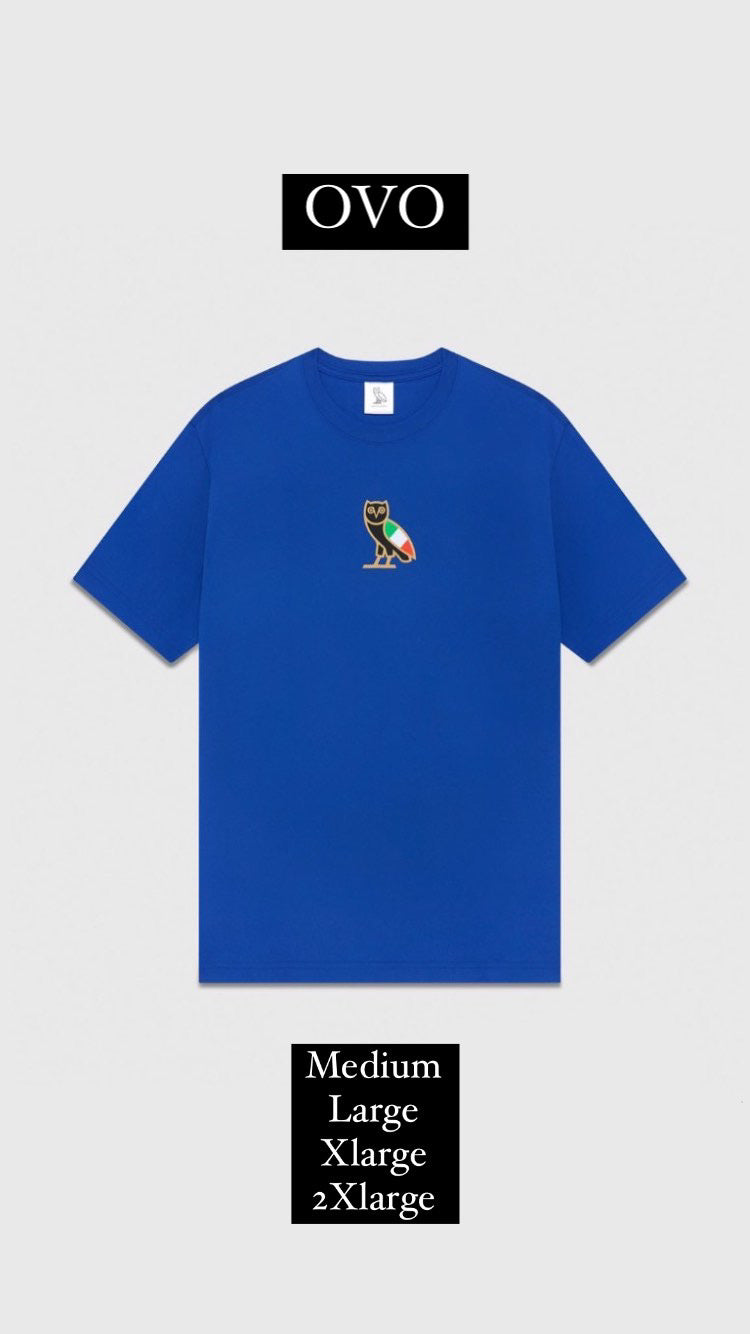 OVO T-Shirt Italia Azul