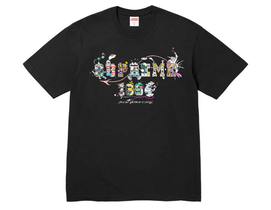 VARSITY TEE T-SHIRT SUPREME BLACK