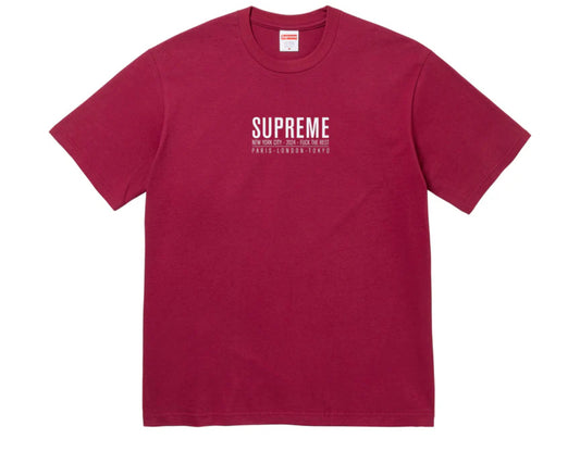 PARIS TEE TSHIRT SUPREME REDWINE