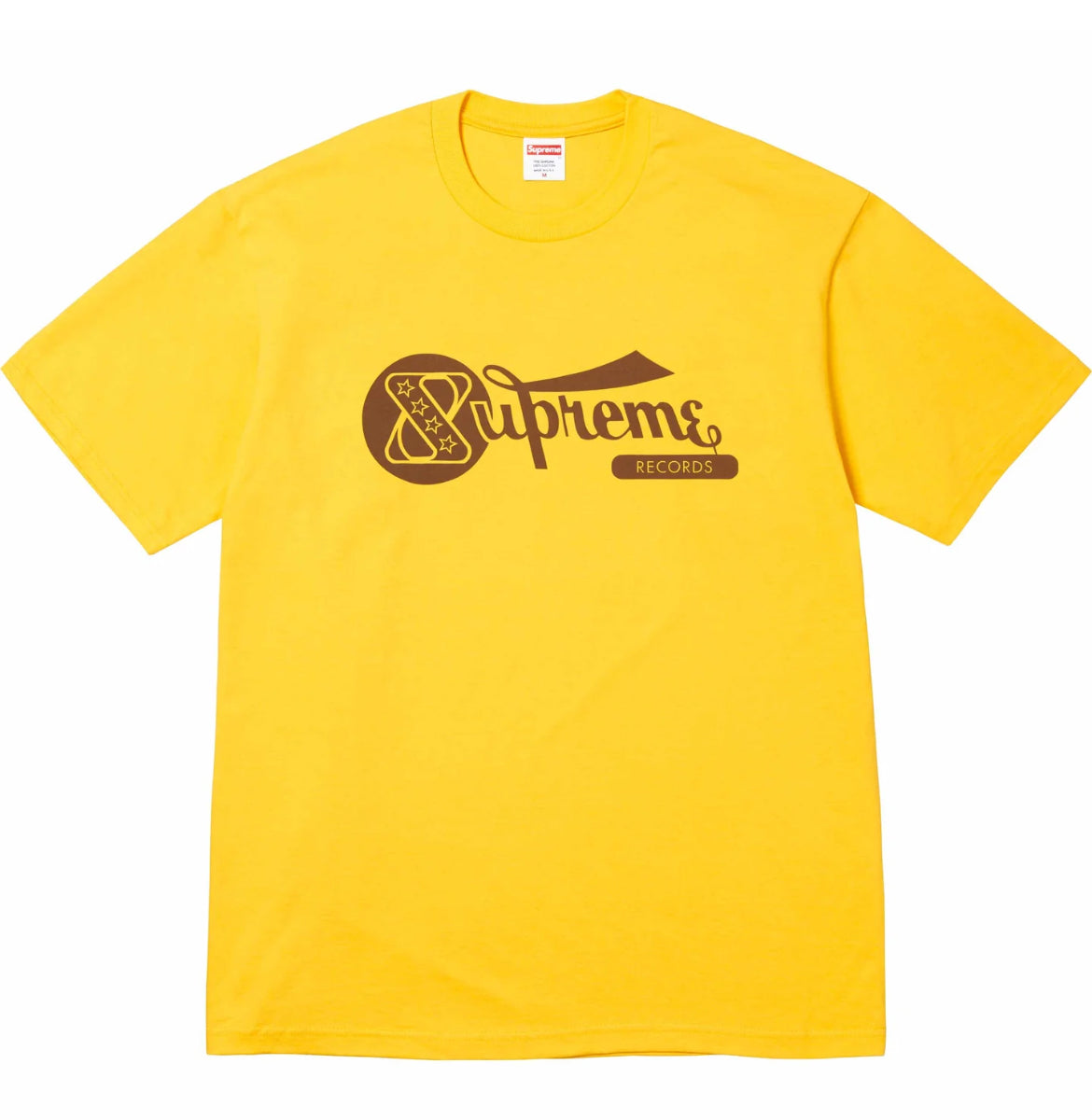 RECORDS TEE SUPREME YELOW