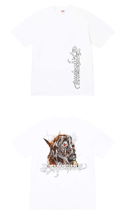 Satan Tee Supreme White