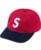 S Logo 2 Tone Camp Cap Supreme Red