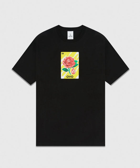 Rose T-Shirt Black